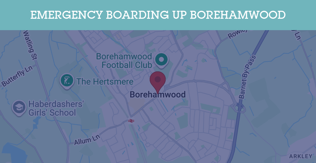 Emergency Boarding Up Services in Borehamwood - WD6