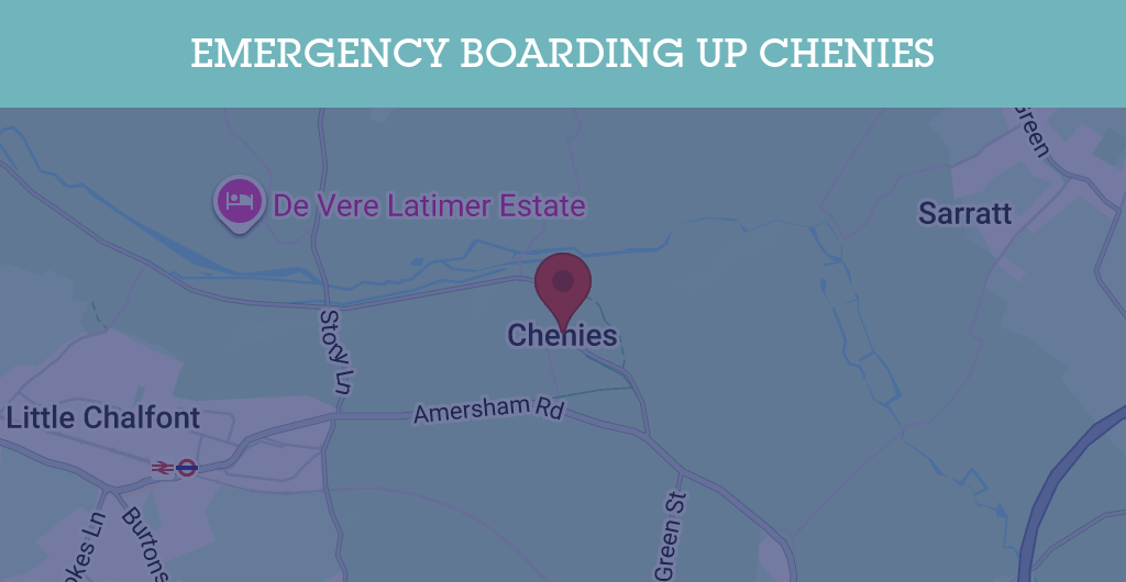 Emergency Boarding Up Services in Chenies - WD3
