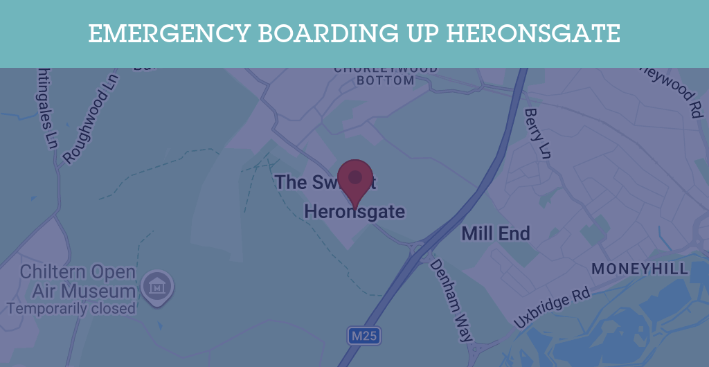 Emergency Boarding Up Services in Heronsgate - WD3