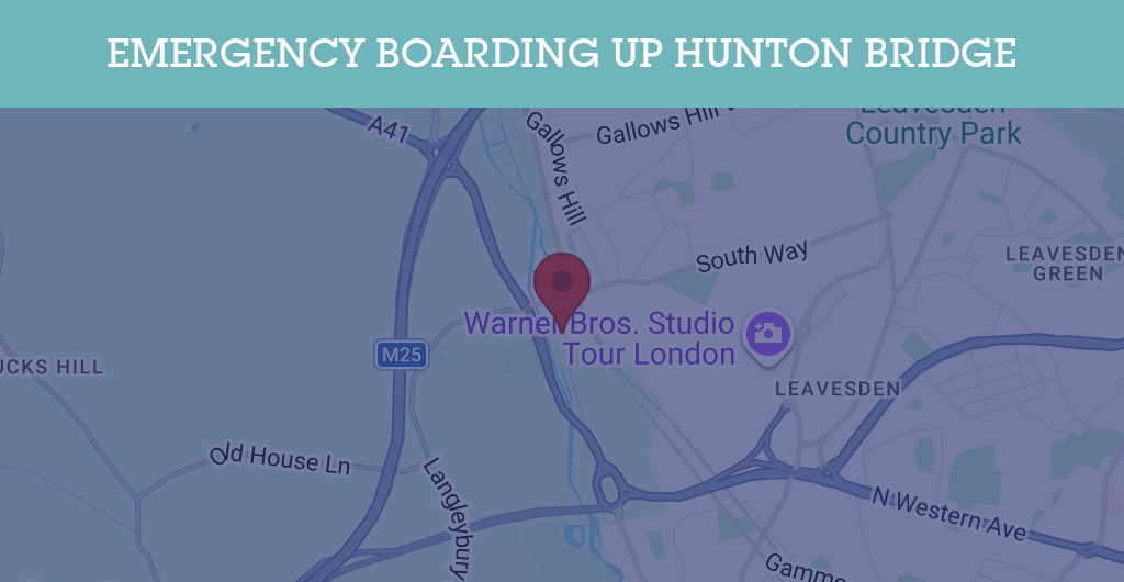 Emergency Boarding Up Services in Hunton Bridge - WD4