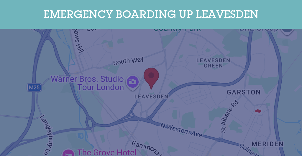 Emergency Boarding Up Services in Leavesden - WD2