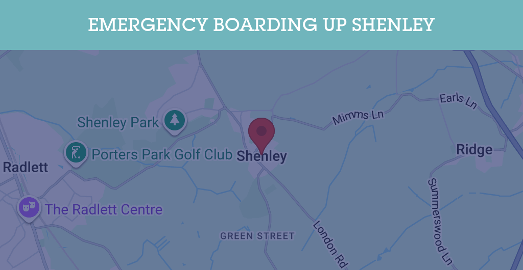 Emergency Boarding Up Services in Shenley - WD7